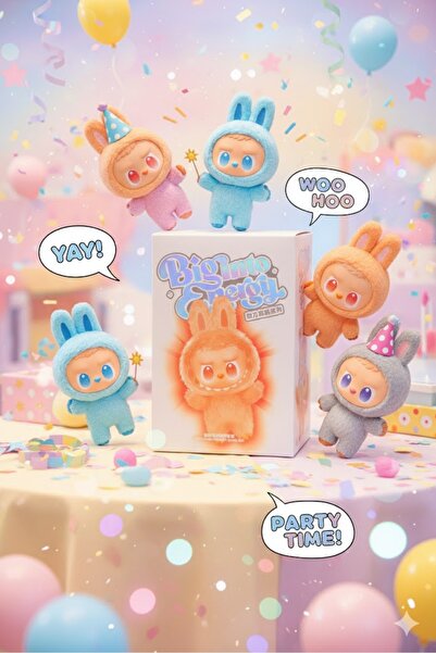 Pufline Labubu Peluş Oyuncak Tüm Renkler Ve Müthiş Heyecan