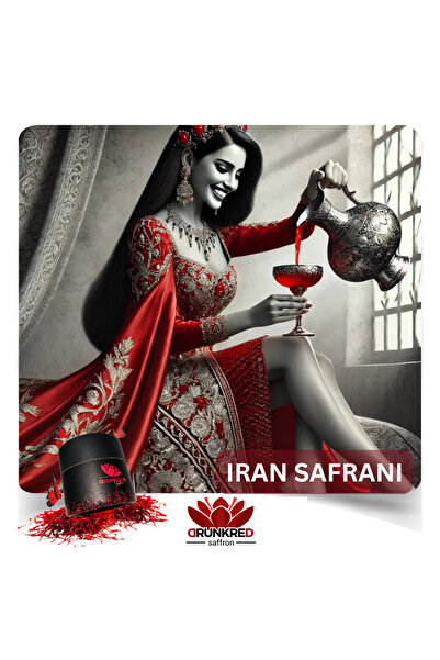 DRUNKRED İran Safranı - 5 gr Super Negin