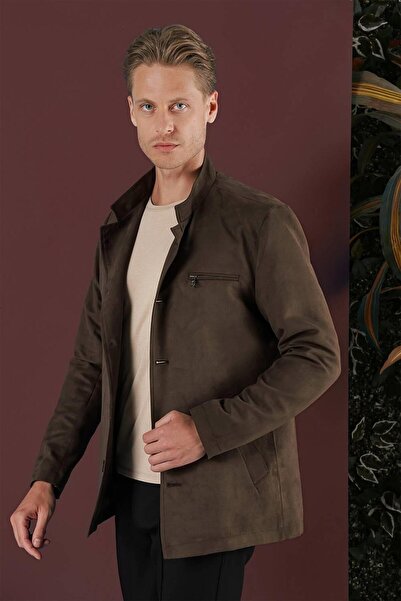 Efor KA 080 Slim Fit Kahve Spor Kaban