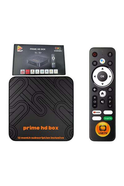 Generic Android 12 Prime OTT Pro TV Box, live 13000 channels unlimited series and movies iptv