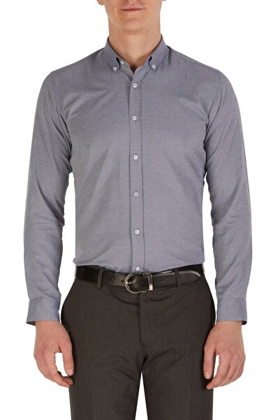 Efor P 1015 Slim Fit Gri Klasik Pantolon