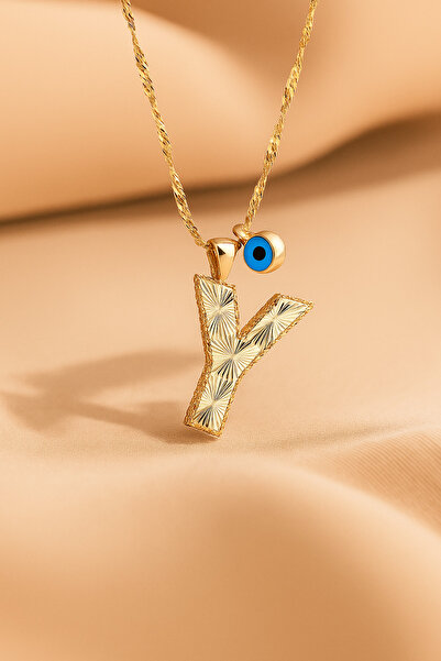 Ariş Y Harfi Altın Kolye