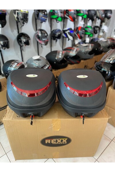 TAKEWAY Topcase 35 Litre Siyah Arka Bagaj Çanta