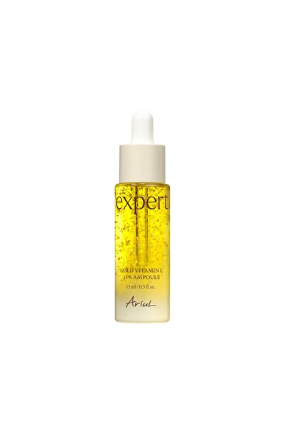 Ariul Expert Gold Vitamin C 13% Ampoule 15ml - 24 Ayar Altın & Saf C Vitamini Aydınlatıcı Vegan Ampul