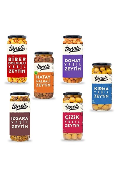 taneli Ariste 6’lı Zeytin Lezzet Paketi – 1.800 gr