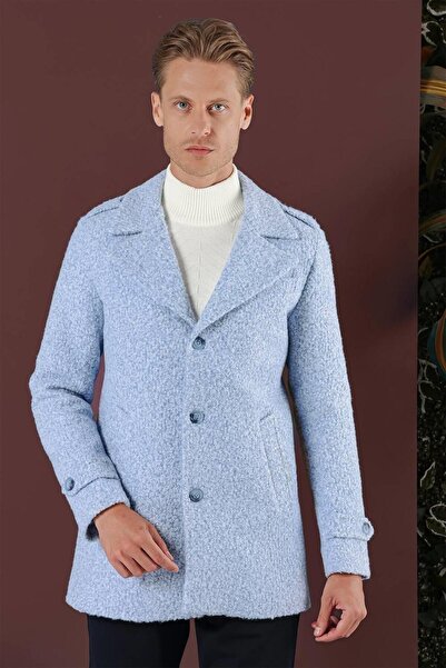 Efor KA 078 Slim Fit Mavi Spor Kaban