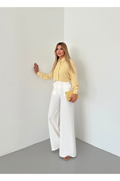 Vuntal BUTİK Double Bol Paçalı Palazzo Pantolon