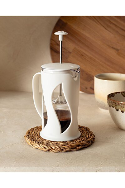 Madame Coco White Berthe French Press 500 ml 500 Cc Plastic