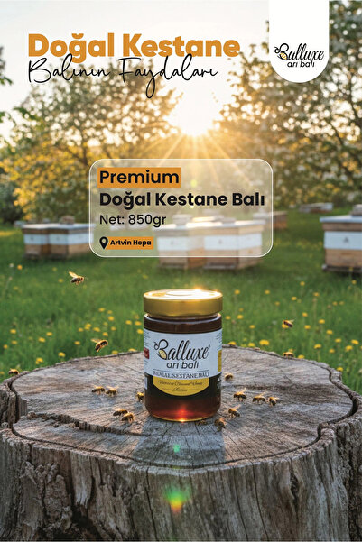 Balluexe Premium Doğal Kestane Balı Net: 850 gr
