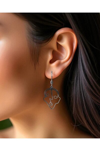 AURA Otantik Silüet Minimal Küpe