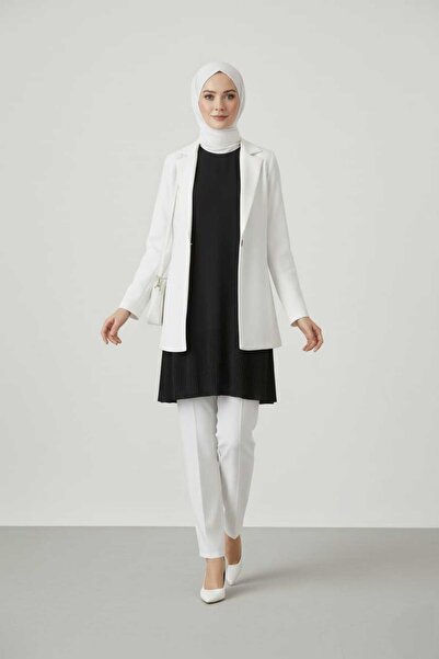 moda benna Pleated Black Women's Hijab Shirt Pleated Pleated Tunic Underwear Blouse Tshirt T-Shirt