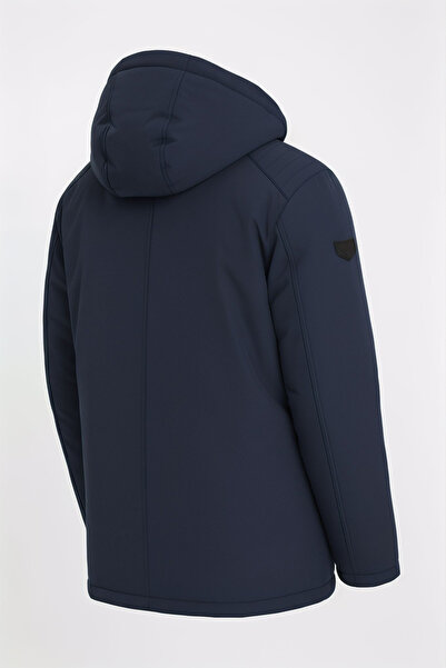 CIVILTIPOLO Wind and Waterproof Coat & Jacket with Thick Fur Inside and Detachable Hood
