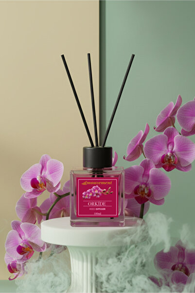 MOUVEMENT Orkide Zarafeti 100 ml Bambu Çubuklu Oda Kokusu – Şık ve Sofistike ...
