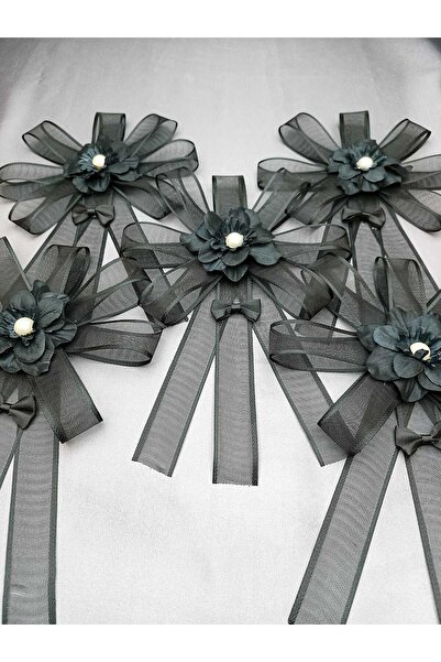 EvremStore Damat Bohçasına Uygun Çiçekli Bohça Süsü 5 Adet