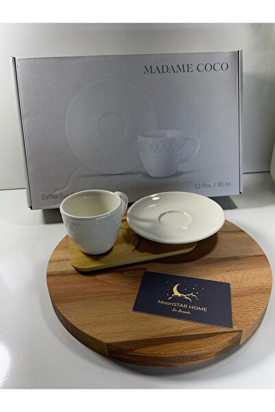 Madame Coco 6-Piece Coffee Cup Set