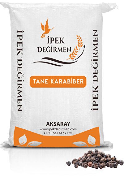 İpek Değirmen Baharat 1 Kg Tane Karabiber Elenmiş Katkısız Iri Taneli