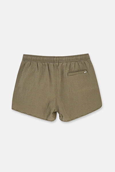 Eros Μίνι σορτς με καρό σχέδιο χακί