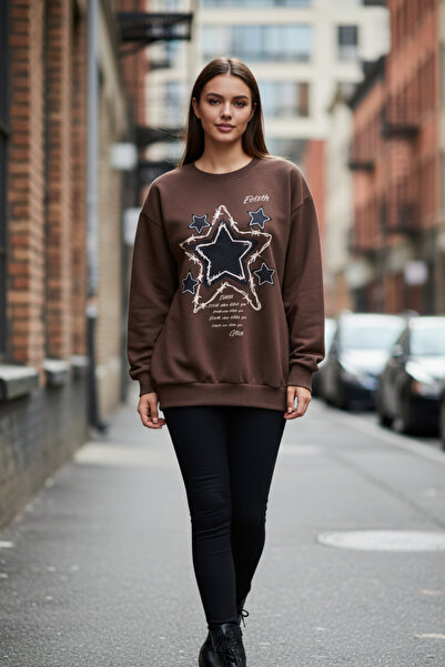 UNCİA OUTDOORS Φούτερ unisex με στάμπα Vengeance GTXR, oversized