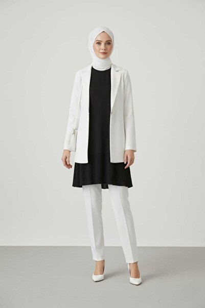 moda benna Pleated Black Women's Hijab Shirt Pleated Pleated Tunic Underwear Blouse Tshirt T-Shirt