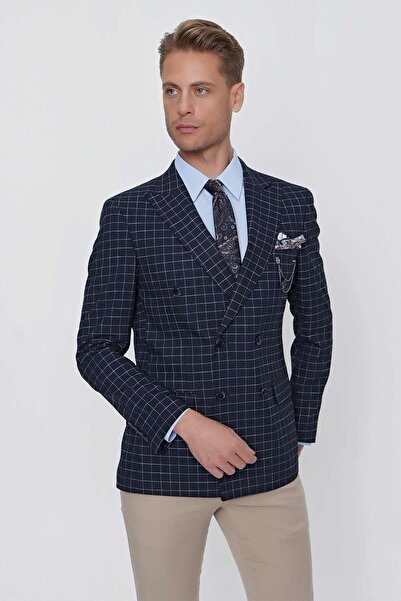 Efor C 631 Slim Fit Lacivert Spor Ceket