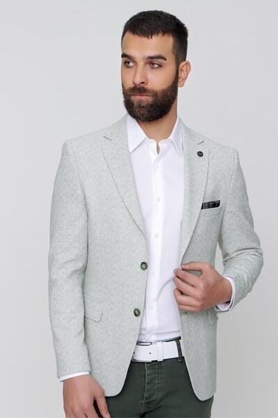 Efor C 613 Slim Fit Nil Yeşili Spor Ceket