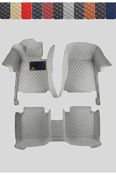 Miren Ford Focus 2006-2011 sedan Uyumlu 5d Havuzlu Suni Deri OTO PASPAS (Koyu...