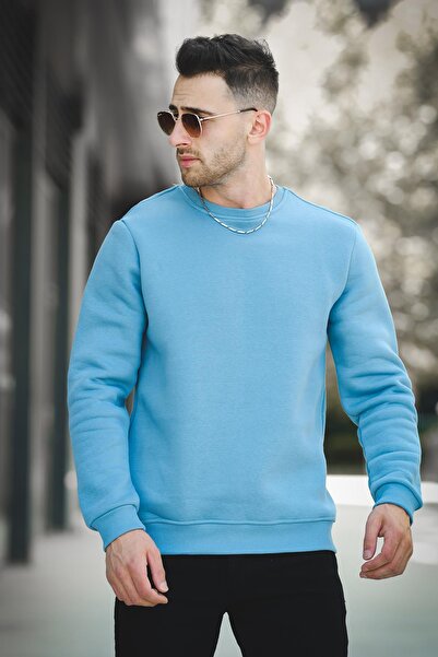 Oksit Φούτερ Gomez με λεπτή εφαρμογή, τριών κλωστών, με επένδυση από βαμβάκι, με λαιμόκοψη ποδηλατικού τύπου