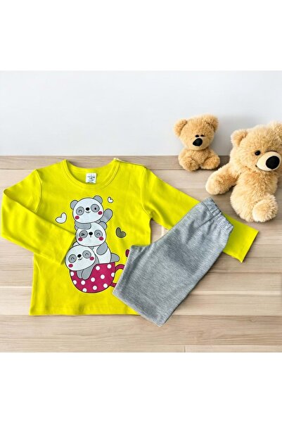 CarnavalKids PANDALI PIZAMA SET Žuta