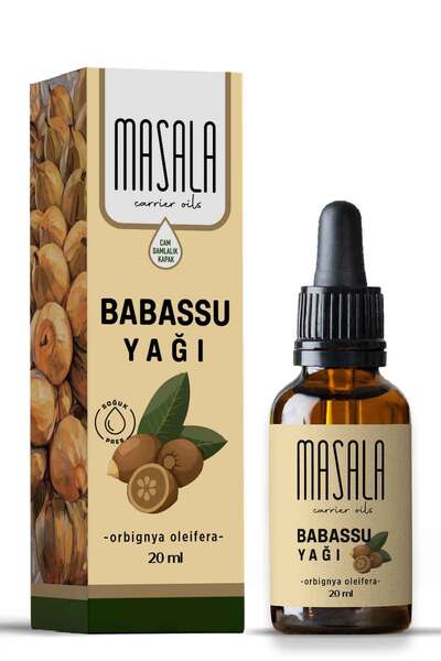 Masala 20 مل.زيت باباسو النقي - الضغط البارد (زيت حمل باباسو)