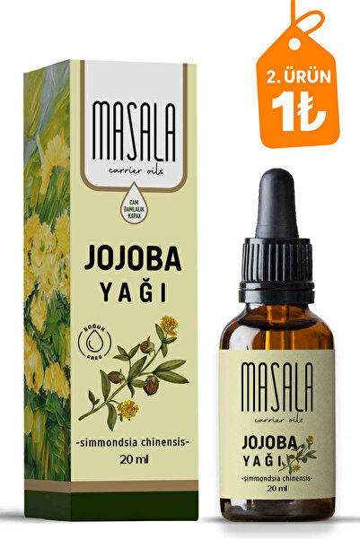 Masala Jojoba Yağı 20 Ml. (jojoba Oil) Soğuk Pres