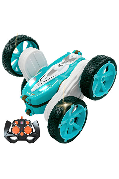 Linomag ® Mașină RC, Rock Crawler 4WD, Off-road, Drift la 360°, Răsturnări, L...