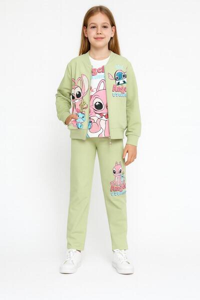 ÖRZİKİDS Seasonal Printed 3-Piece Tracksuit Set 3-10 Years