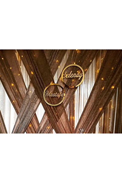 RetroLazer PLEKSİ İSİMLİK KAPI SÜSÜ NİŞAN DÜĞÜN KINA NİKAH