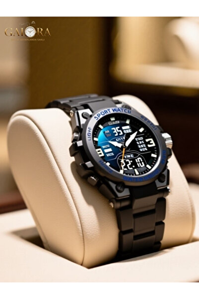 GALORA Erkek Spor Kol Saati Su Geçirmez LED Dijital Kronometre Alarm