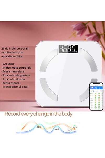 OEM Cântar inteligent cu 25 de indicatori corporali