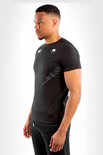 Stylovi UFC x Venum Premium Compression Siyah Özel Kumaş Erkek Spor Antrenman Fitness Mma Tshirt