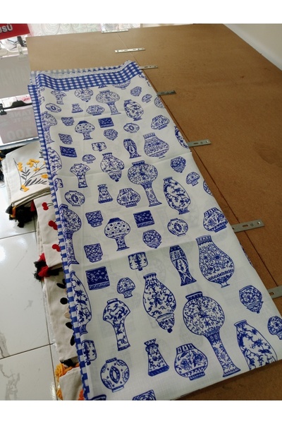 Elisam Leke Tutmaz Dertsiz (Mavi Lacivert Desenli)