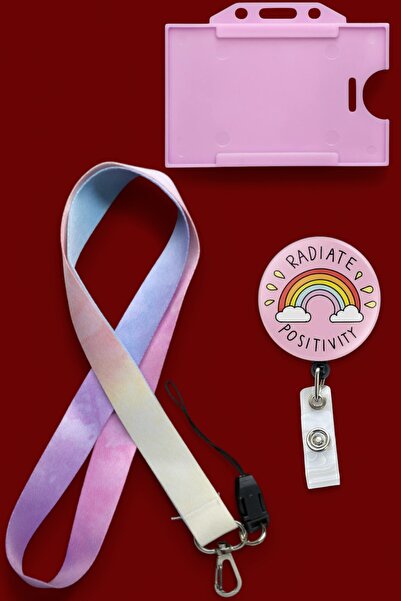 MİLLENEX Rengarek Desen Boyun Askı İpi Yaka Kartı Boyun İpi 3 lü Set Yoyo Yat...