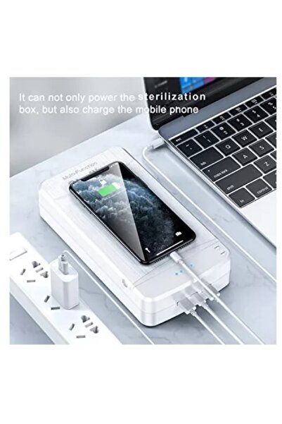 OEM Sterilizator UV portabil cu încărcător de telefon, multifuncțional, alb
