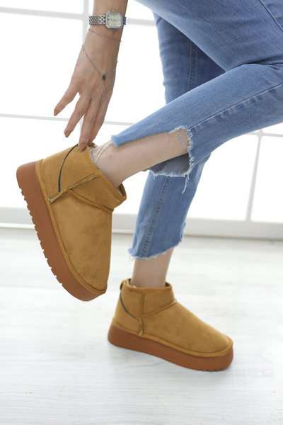 UND UND KADIN İÇİ KÜRKLÜ SÜET BOT