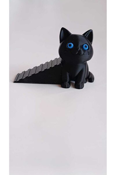 Moldream Kapı Stoperi / Dekoratif & Kaymaz Taban / Kedi figürlü / kapı tutacağı