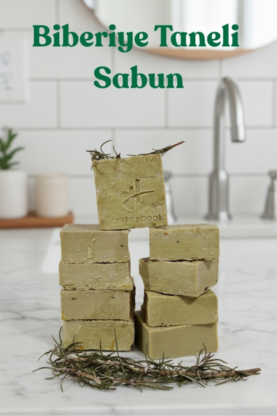 Hataybook Doğal Biberiye Sabunu 7 Adet 900gr