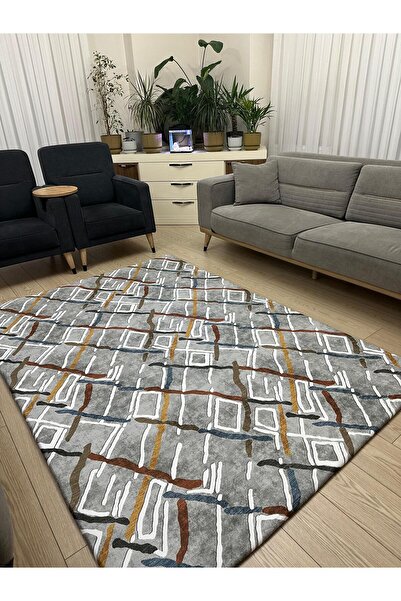 LİMAY غطاء سجادة من الصوف الدقيق من القماش السميك - قماش ناعم وسميك - متين لل...