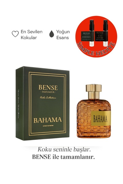 Bense Bahama (Extrait de Parfum %45 Esans)
