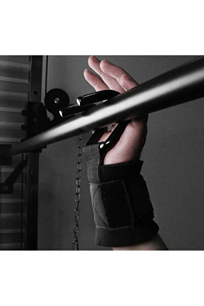 SAVUR Kancalı Fitness Bileklik Wristband With Hook 2’Li Kancalı Destek Bilekliği