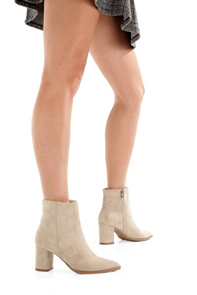 wense kadın sivri burun fermuarlı topuklu bot