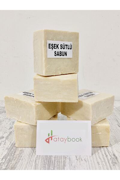 Hataybook Eşek Sütü Sabunu Doğal 6 Adet 1kg El Yapımı
