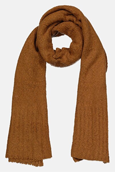 s.Oliver Women Knitted Scarves 204 x 69 cm, Brown