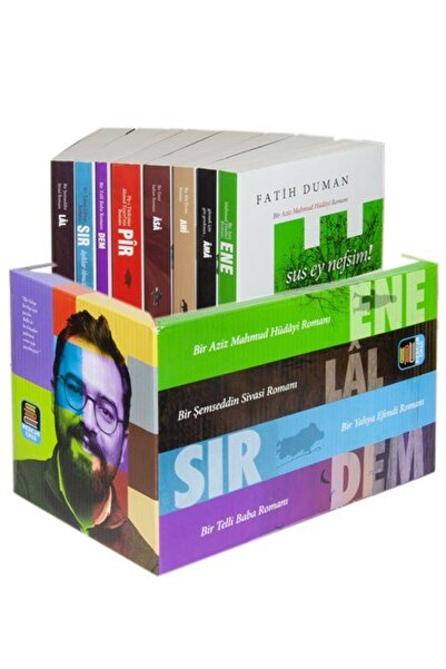 Mercan Okul Yayınları Fatih Duman Romanları, İslam Büyükleri Seti (8 Kitap Kutulu)