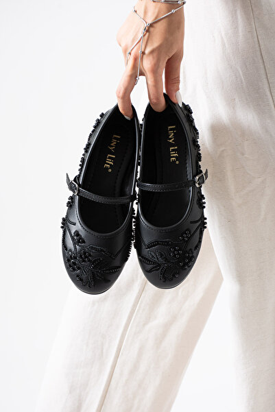 Bufu Women's Milan Beaded Ballerinas